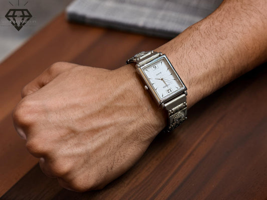 PURE SILVER WATCH FOR MEN'S