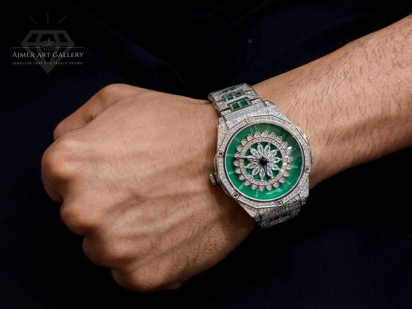 PURE SILVER WATCH FOR MEN'S