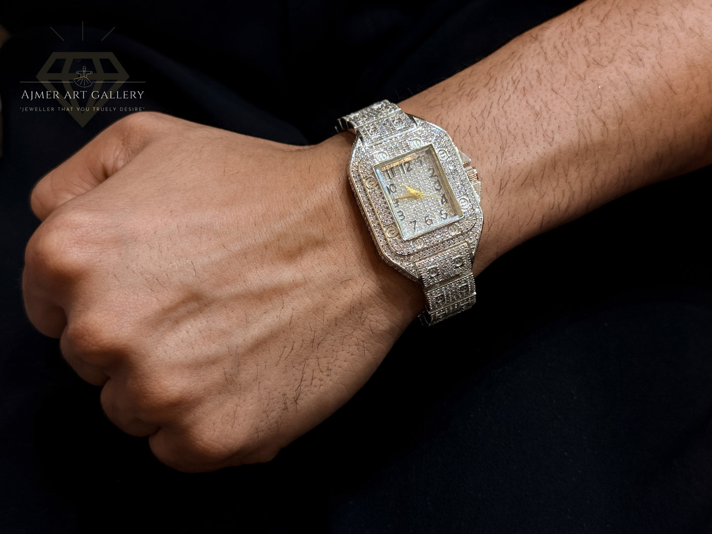 PURE SILVER WATCH FOR MEN'S