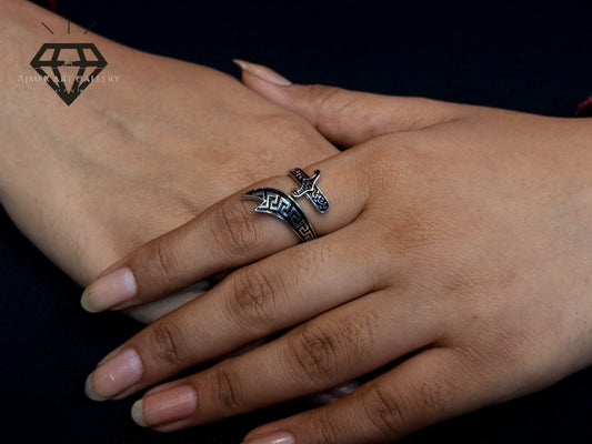Zulfiqar Ring For Women