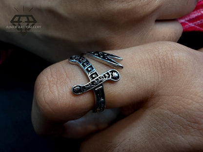 Zulfiqar Ring For Women