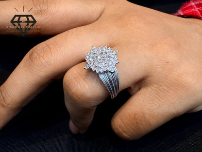 Zircon diamond Women's ring