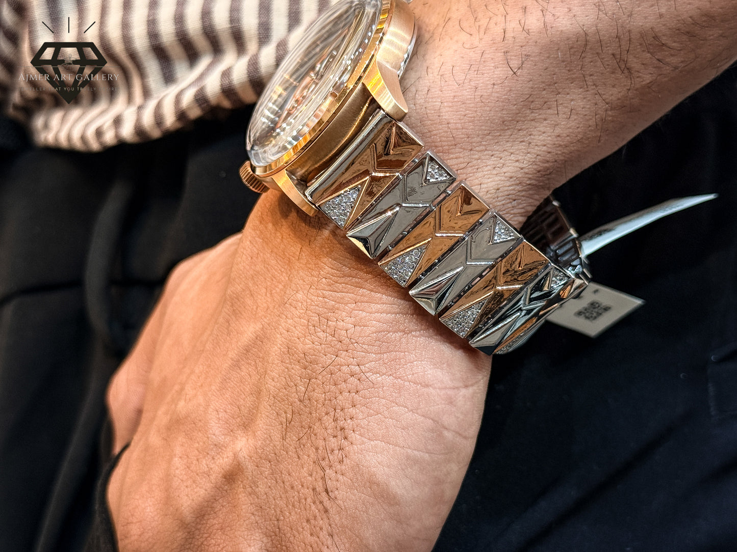 TITAN SILVER WATCH FOR MEN'S