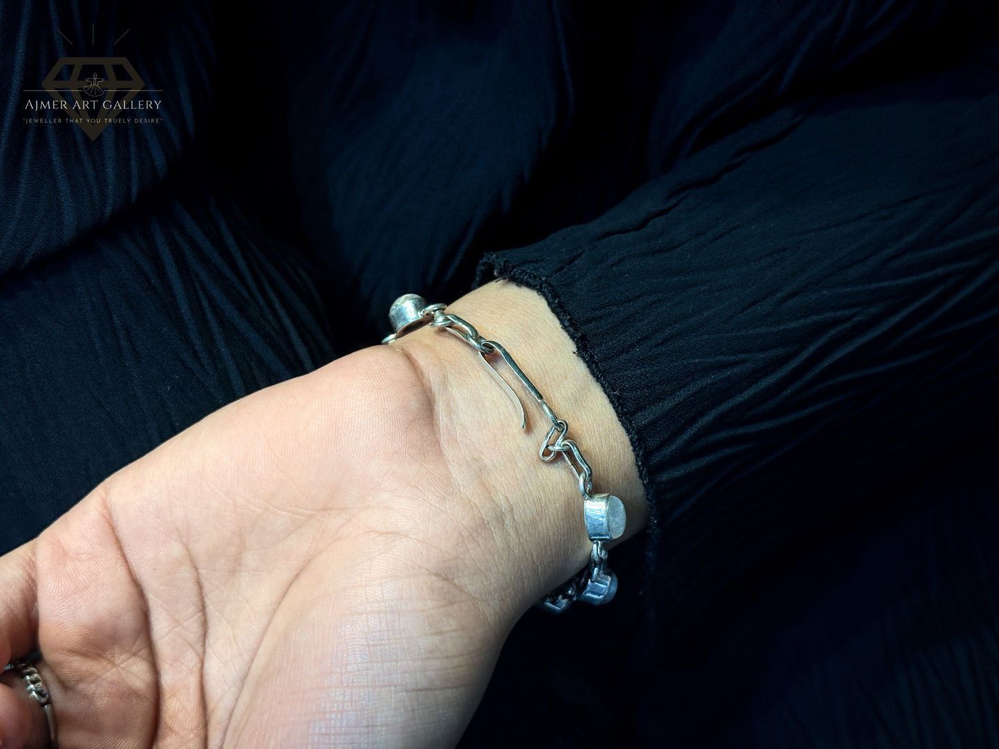 Bracelet With White Stone For Women