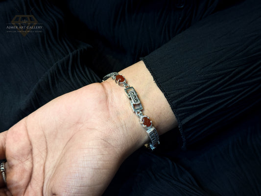 Marcasite Bracelet With Multiple Stone For Women