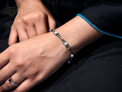 Premium White Gemstones Bracelet For Women