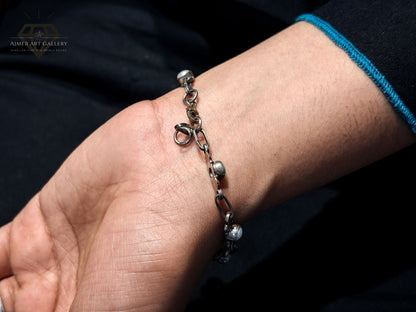 Premium White Gemstones Bracelet For Women