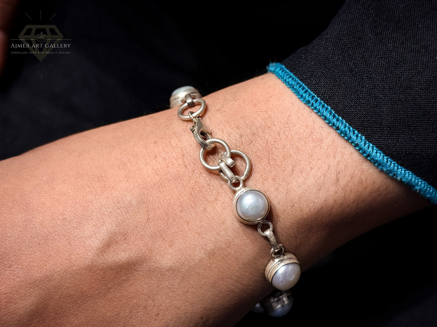 Premium White Gemstones Bracelet For Women
