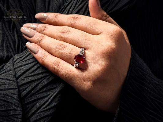 Luxury Silver Ring For Women