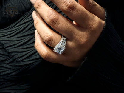 Luxury Silver Ring For Women