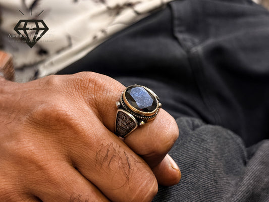 American Diamond Stone Designer Ring