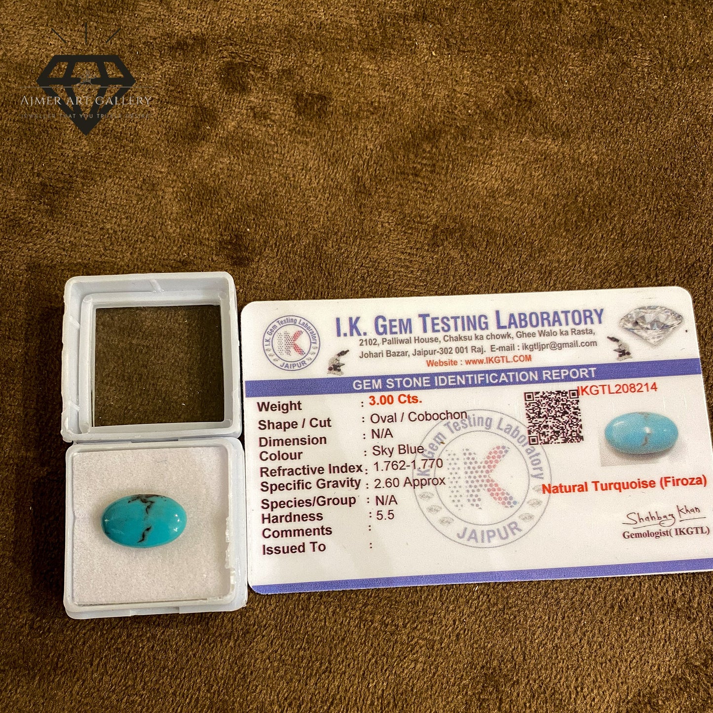 Natural Turqoise Firoza