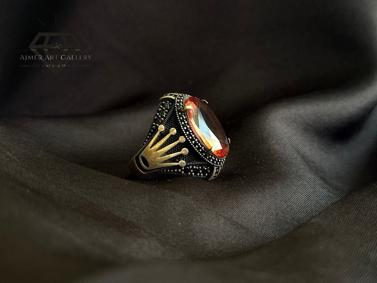 Red Diamond Ring