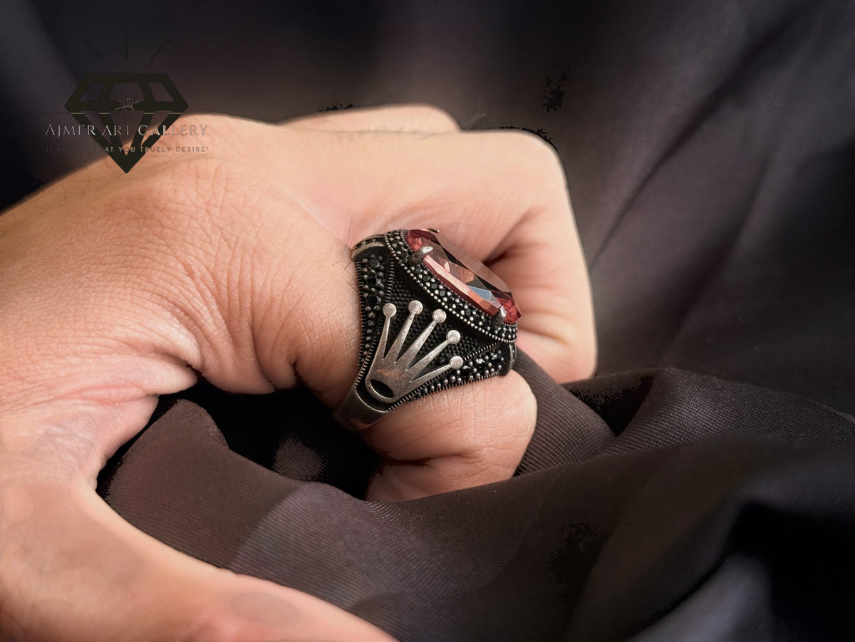 Red Diamond Ring