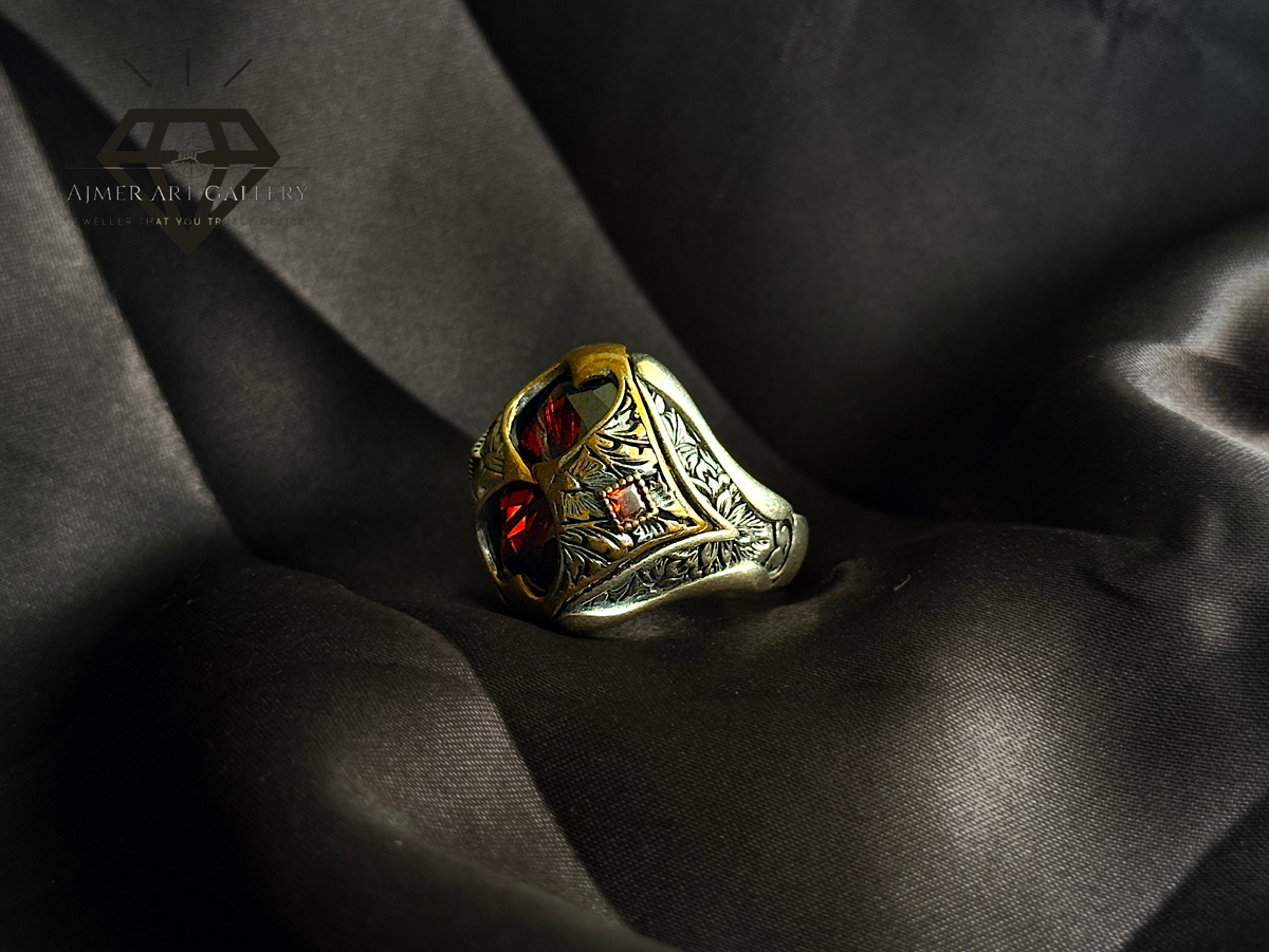 Red Diamond Ring