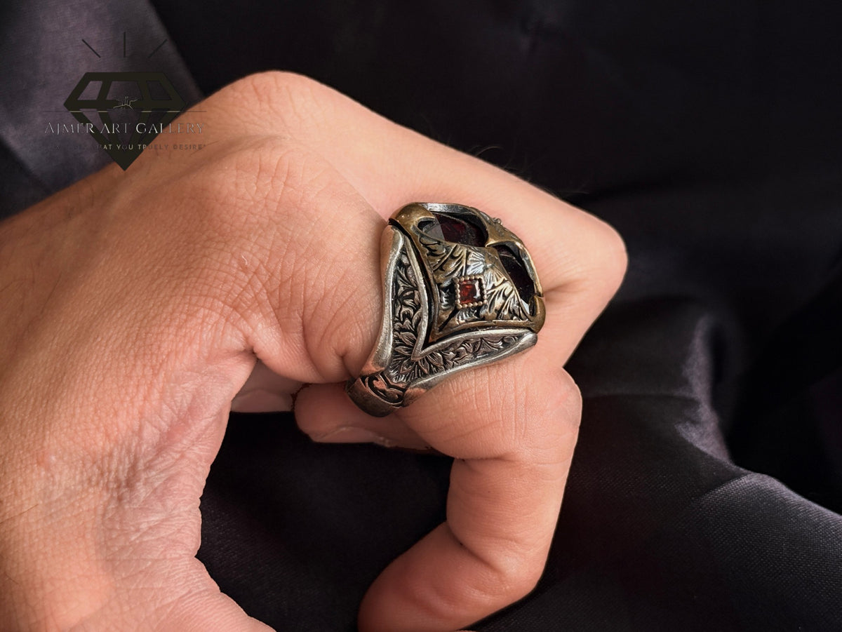 Red Diamond Ring
