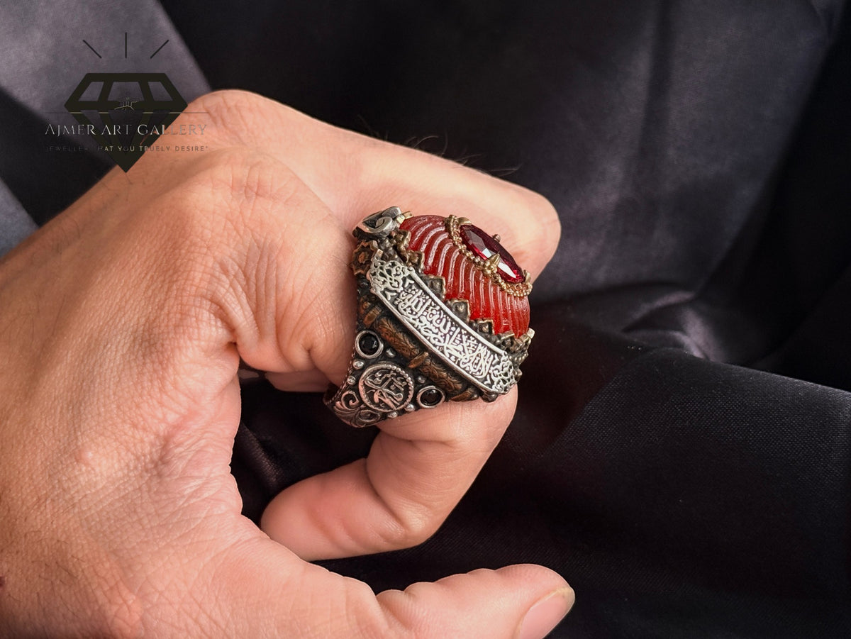 Red Diamond Ring