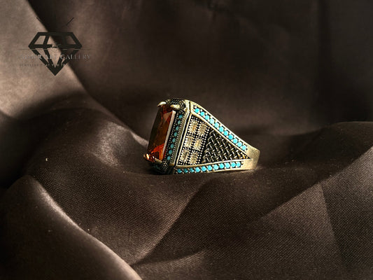 Red Diamond Ring