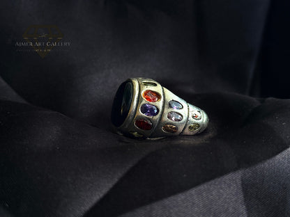 Black Aqeeq Ring