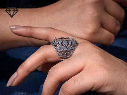 Luxury Silver Ring For Women