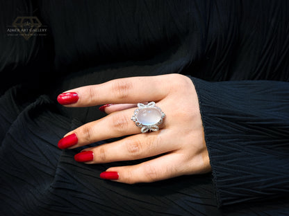 Silver ring for women