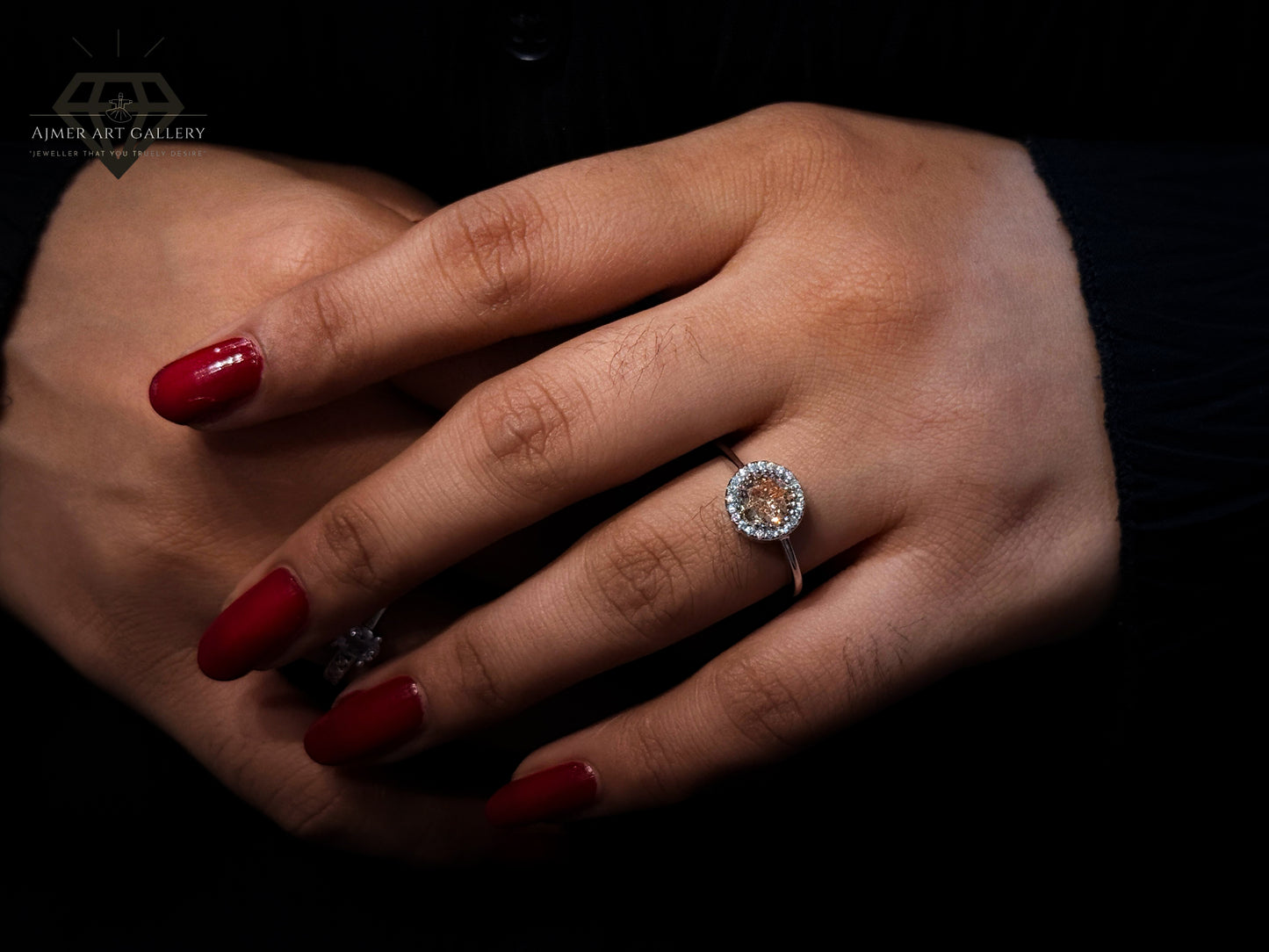 Silver ring for women
