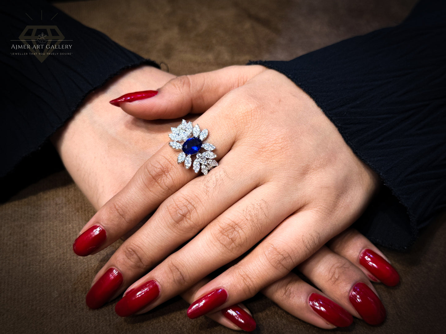 Silver ring for women