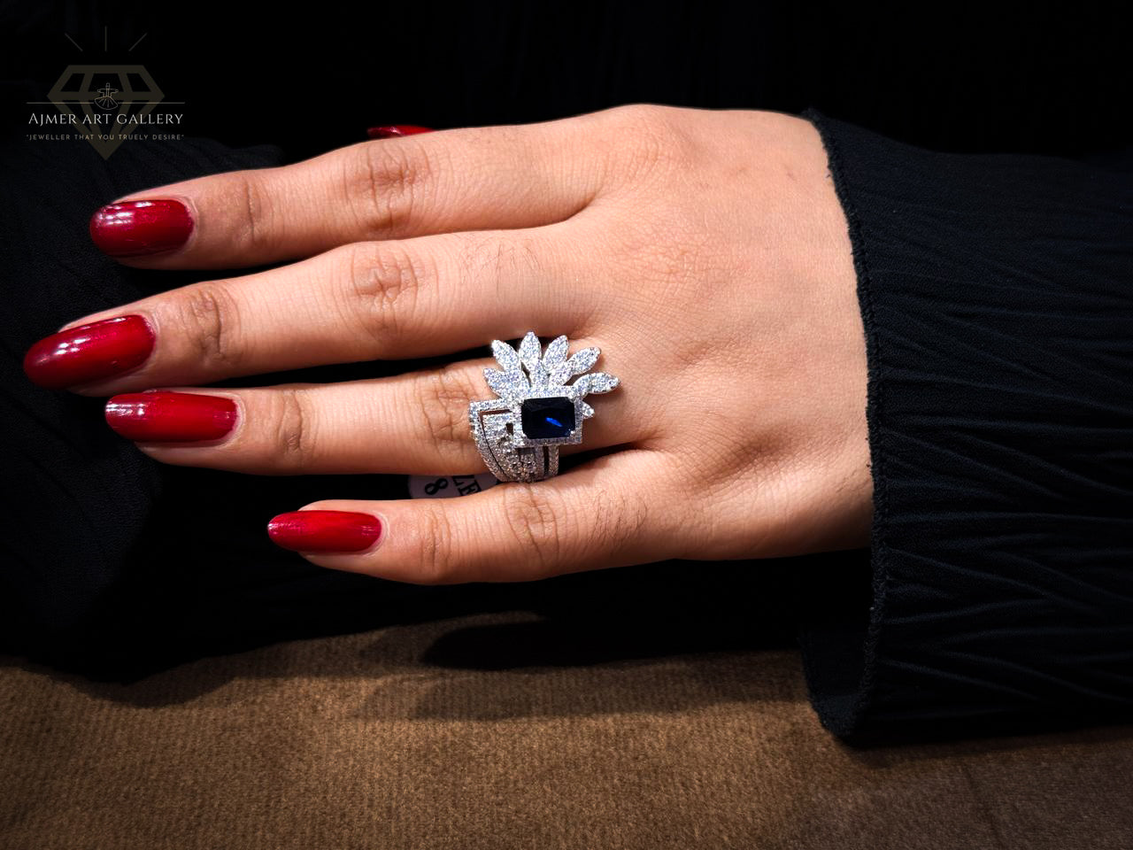 Silver ring for women