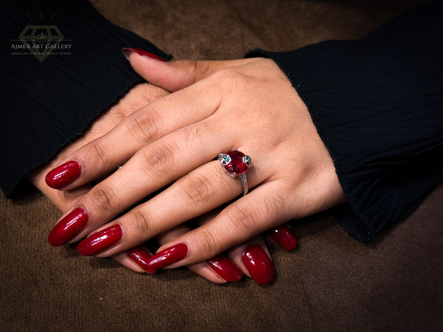 Silver ring for women