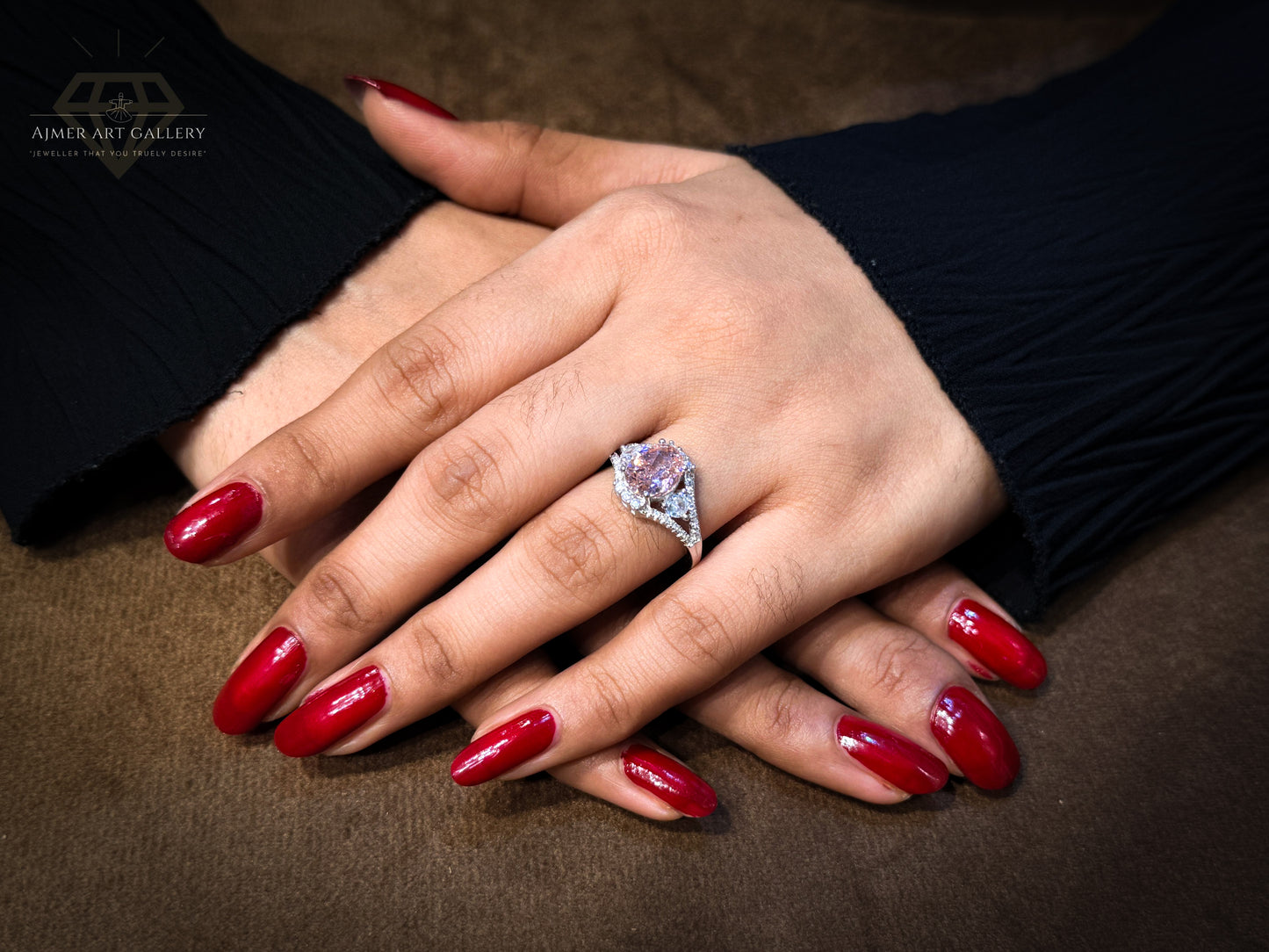 Silver ring for women