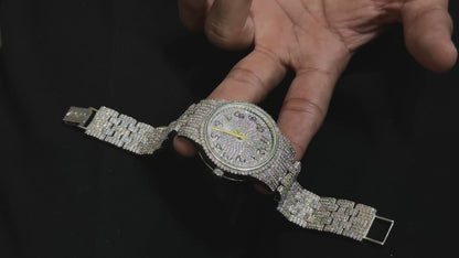 PURE SILVER WATCH FOR MEN'S