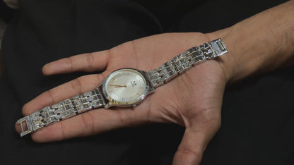 PURE SILVER WATCH FOR MEN'S