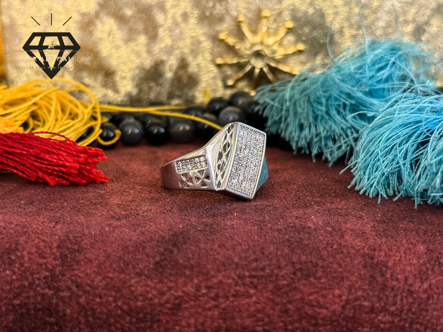 Pure 92.5 Italian Silver Bangkok Ring