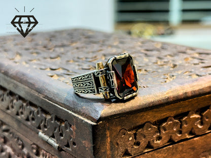 925 Pure silver with zercon Ring