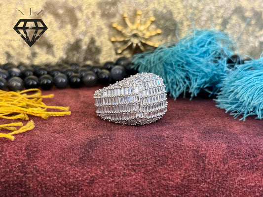 Pure 92.5 Italian Silver Bangkok Ring