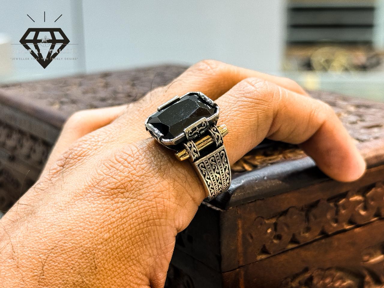 925 Pure silver with zercon Ring