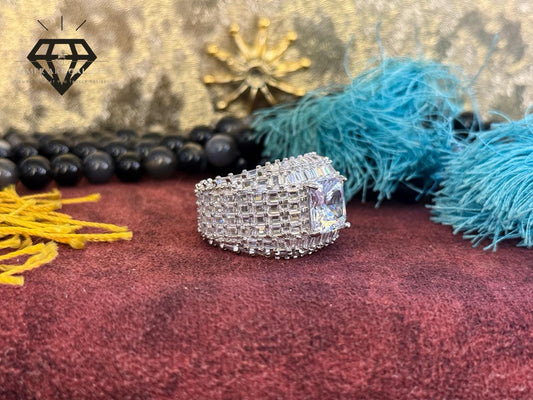 Pure 92.5 Italian Silver Bangkok Ring