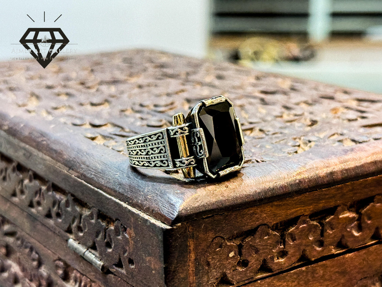 925 Pure silver with zercon Ring