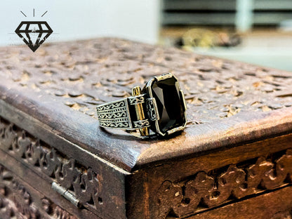 925 Pure silver with zercon Ring